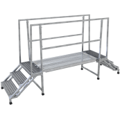 Steel system plank | steel | Length: 2.5 m